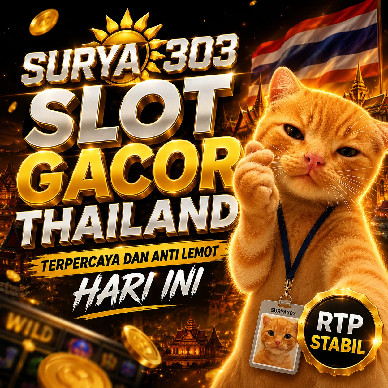 SURYA303 | Slot Gacor Thailand Terpercaya dan Anti Lemot Hari Ini